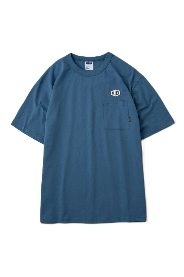 BLUCO - POCKET TEE HEX - SLATE BLUE
