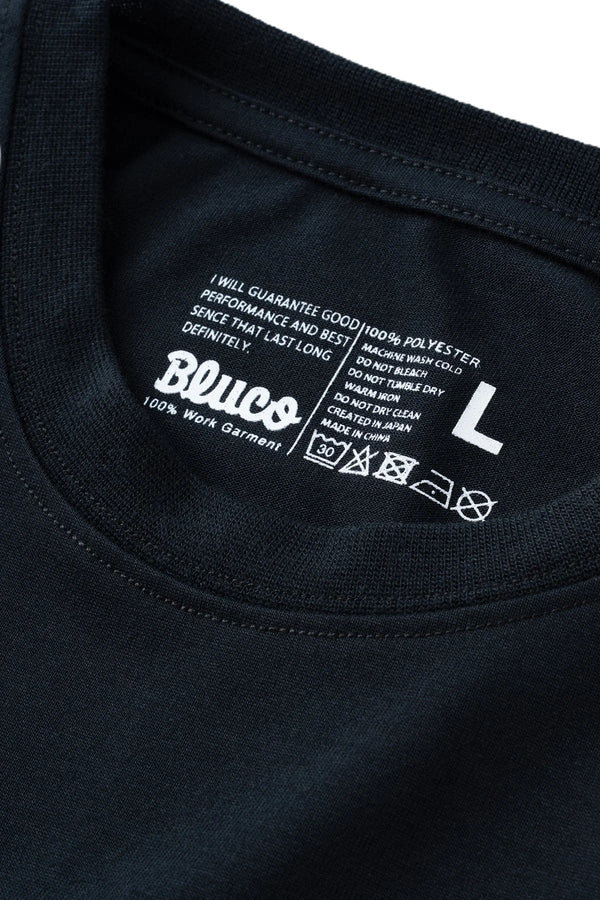 BLUCO - FUNCTION POCKET T-SHIRT -OVERSIZE- BLACK