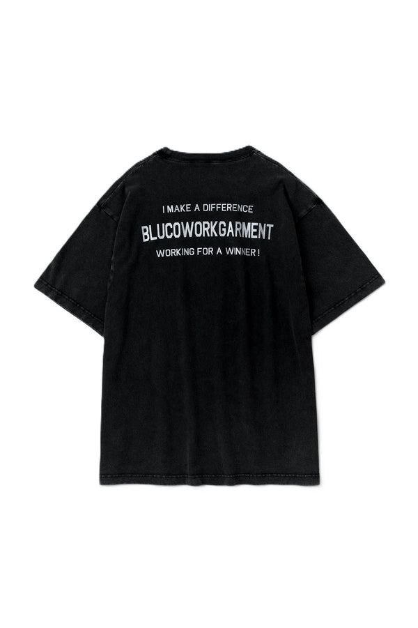 BLUCO - PIGMENT POCKET T-SHIRTS Ticket - BLACK