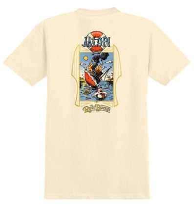 ANTIHERO -  THE RUSTBUCKET SS T-SHIRT - HEATHER BONE