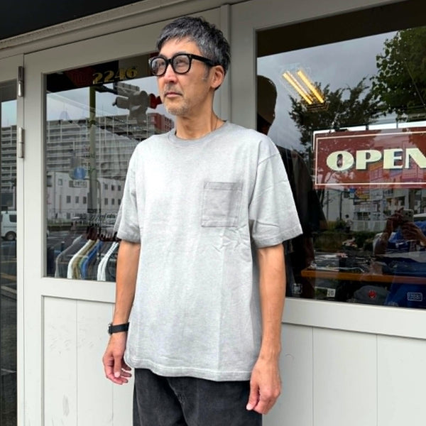 BLUCO - PIGMENT POCKET T-SHIRTS - GRAY