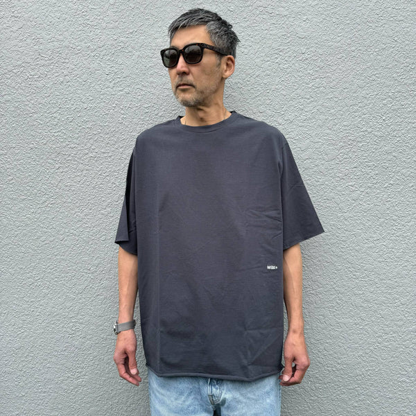 WAX - CUT OFF TEE - CHARCOAL