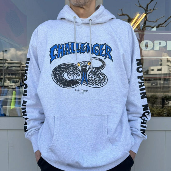 CHALLENGER - SNAKE HOODIE - GRAY