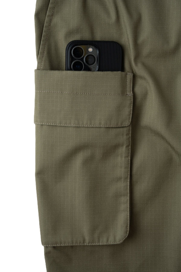 BLUCO - RIPSTOP CARGO SHORTS - OLIVE
