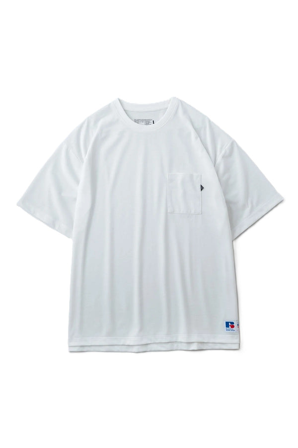 BLUCO - FUNCTION POCKET T-SHIRT -OVERSIZE- WHITE