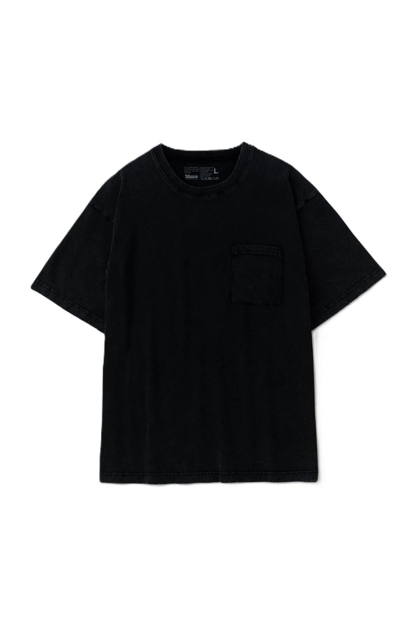 BLUCO - PIGMENT POCKET T-SHIRTS - BLACK