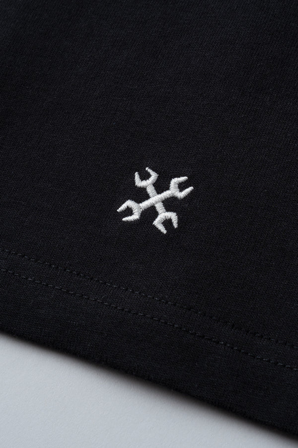 BLUCO - POCKET L/S T-SHIRTS Ticket - BLACK