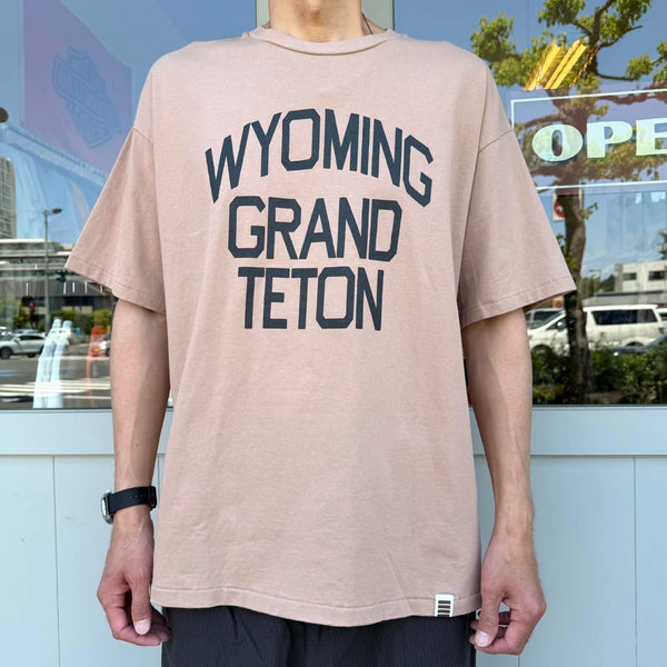 ILL ONE EIGHTY - WYOMING GRAND TETON TEE - PINK