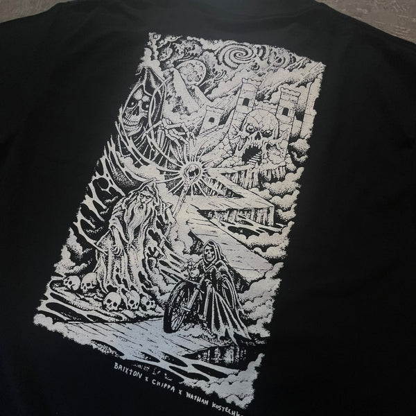 BRIXTON - HOURGLASS S/S STD - BLACK