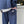RADIALL - BIG WAFFLE -  STRAIGHT FIT EASY PANTS - NAVY