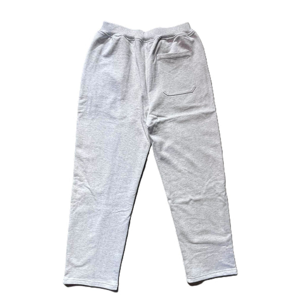 BIGMIKE - PIN TACK SWEAT PANTS - ASH