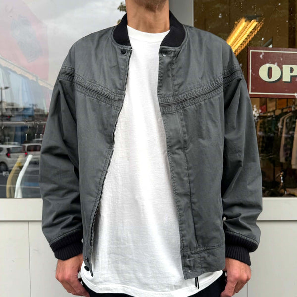 TOWNCRAFT - PIGMENT DYE DERBY JACKET - GRAY