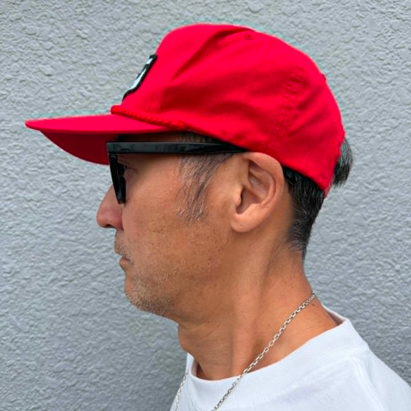 JOKERS'S SKATE SHOP - CLASSIC ROPE CAP - RED