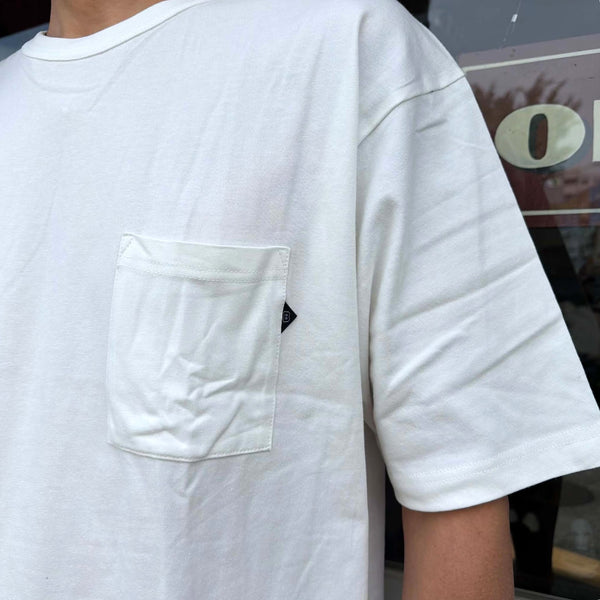BLUCO - 2-PACK POCKET T-SHIRTS - WHITE