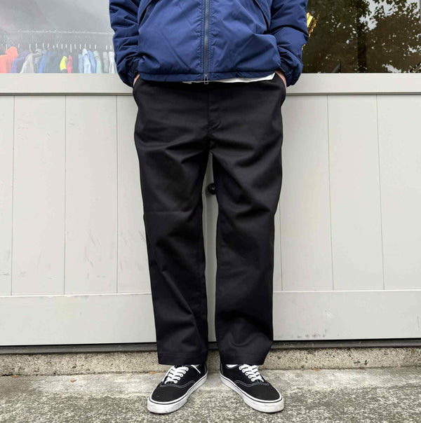 PAWG - ORIGINAL T/C WIDE TAPERED PANTS - BLACK