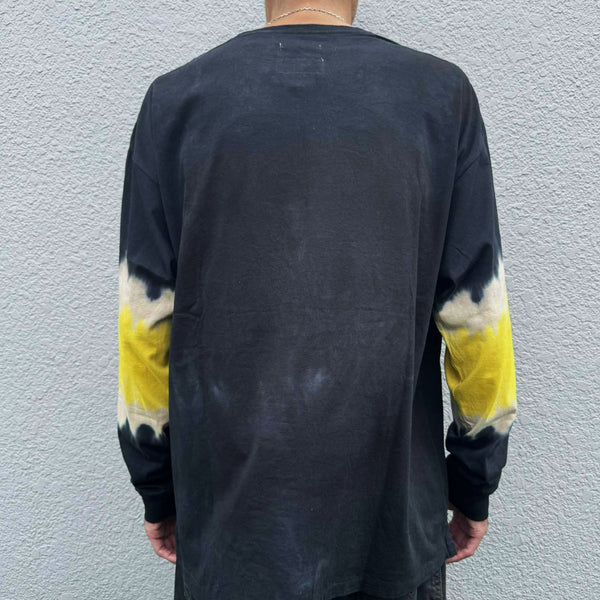 ILL ONE EIGHTY - "32" TIE DYE LS TEE - BLACK