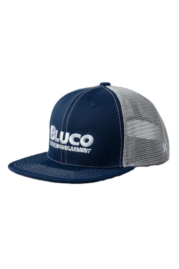 BLUCO - 6-PANEL MESH CAP - BWG -NAVY x LT.GRAY