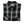 BIGMIKE - HEAVY FLANNNEL SHIRTS - BLACK x OFF