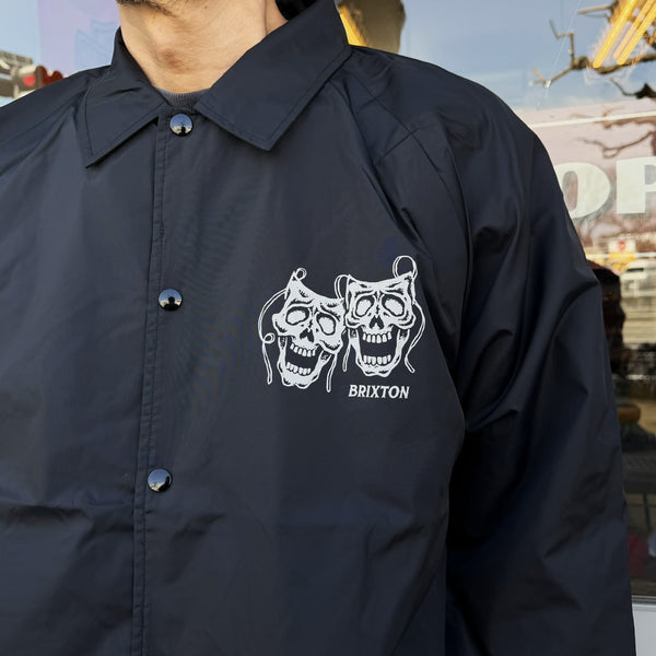 BRIXTON - WATCHMAN LW COACHES JKT - BLACK