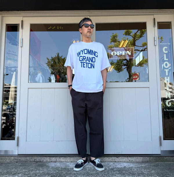 ILL ONE EIGHTY - COTTON BEACH PANTS - NAVY
