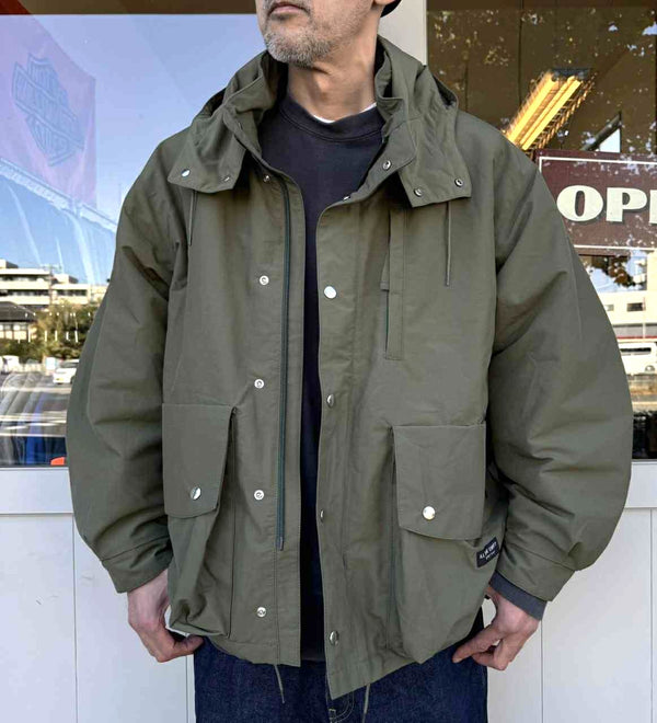 ILL ONE EIGHTY - MANTEN PARKA - OLIVE GREEN