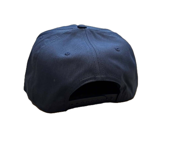 CYCLE ZOMBIES - CA POPLIN PATCH HAT - NAVY BLUE