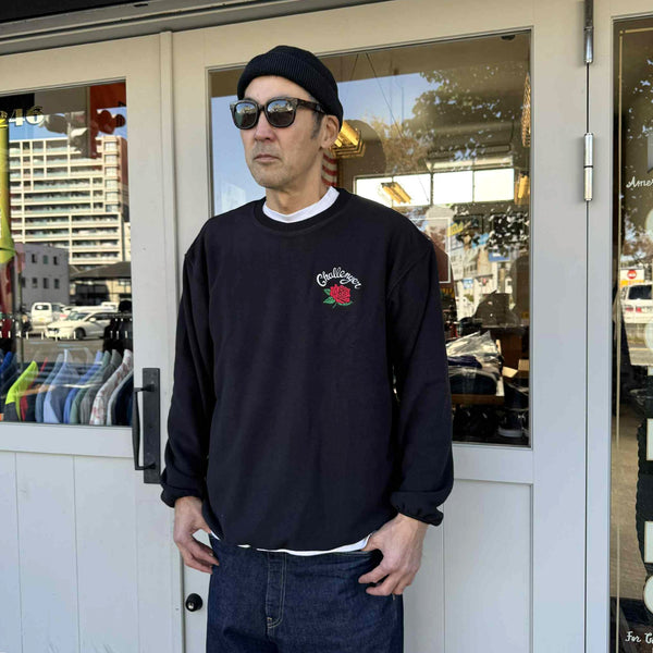 CHALLENGER - ROSE C/N FLEECE - BLACK