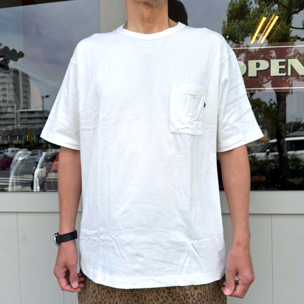 BLUCO - 2-PACK POCKET T-SHIRTS - WHITE