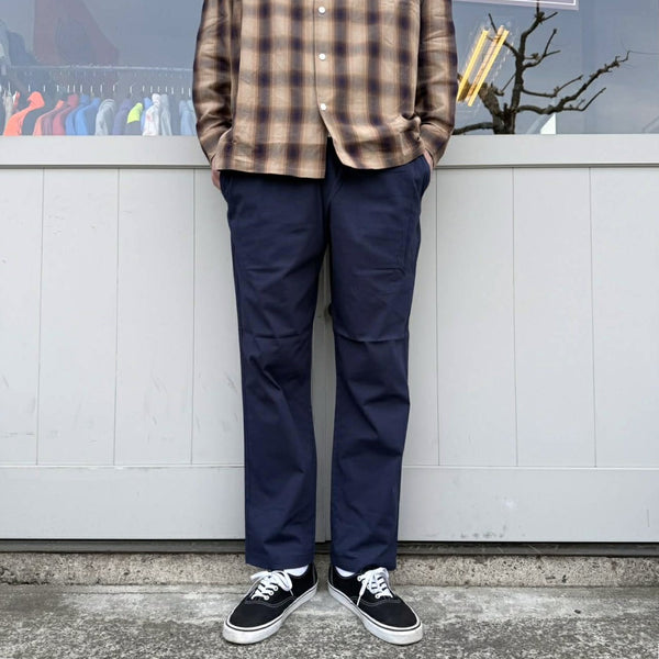 FIVE BROTHER - SEER SUCKER EASY PANTS - NAVY