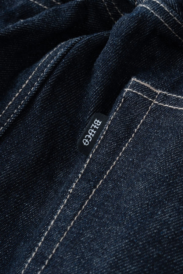 BLUCO - JAPAN DENIM EASY COWBOY PANTS - INDIGO ONE WASH