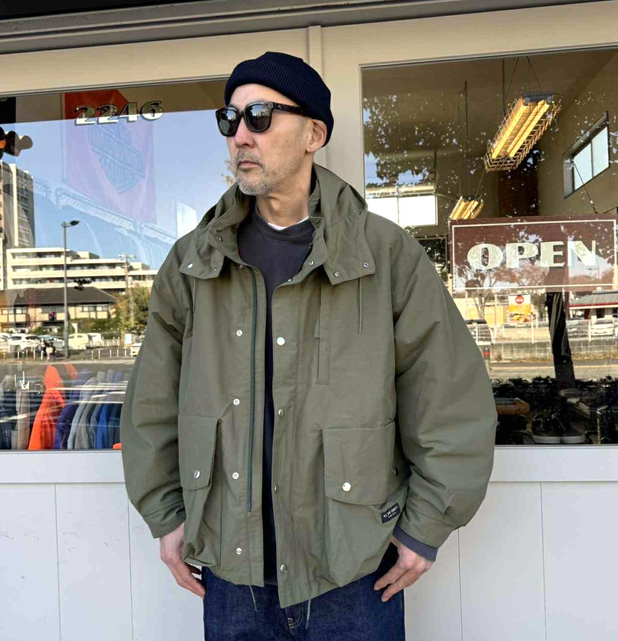 ILL ONE EIGHTY - MANTEN PARKA - OLIVE GREEN – JAKS GARAGE