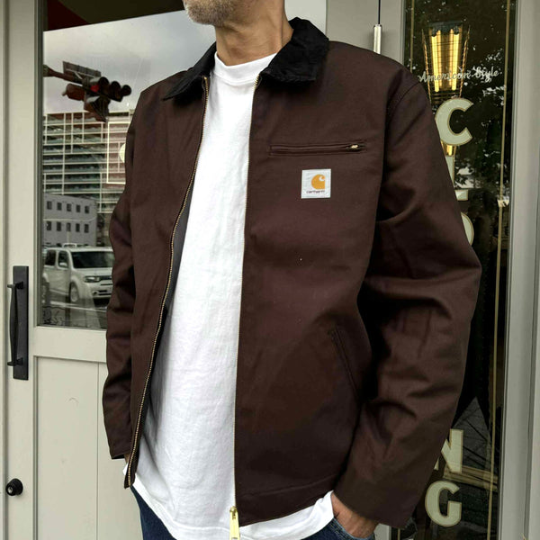 Carhartt WIP - DETROIT JACKET - TOBACCO/BLACK