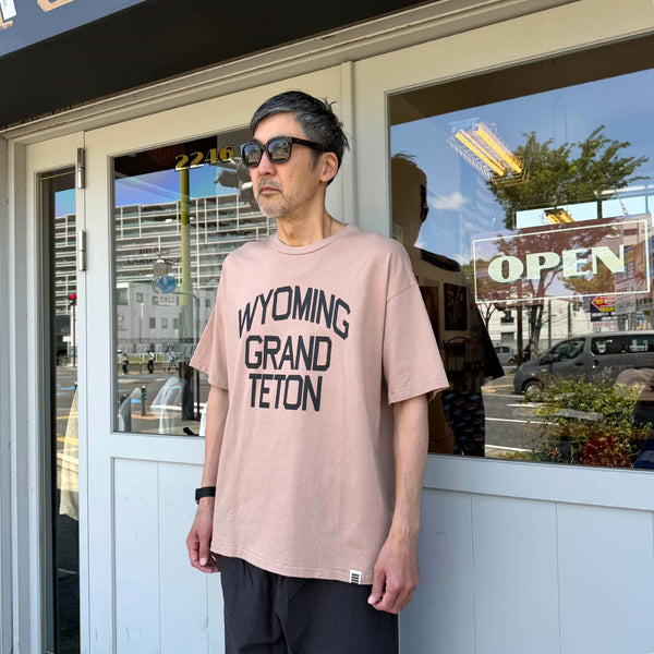 ILL ONE EIGHTY - WYOMING GRAND TETON TEE - PINK