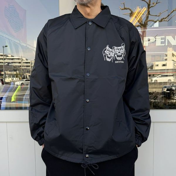 BRIXTON - WATCHMAN LW COACHES JKT - BLACK