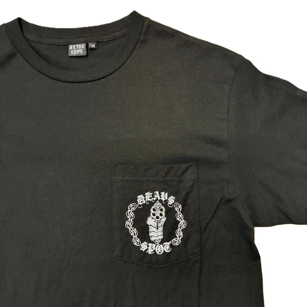 BEAVS SPOT - G0 AHEAD TEE - BLACK