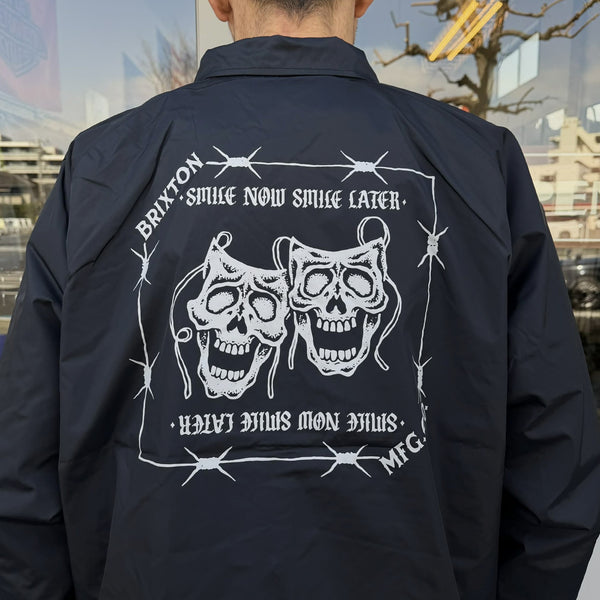 BRIXTON - WATCHMAN LW COACHES JKT - BLACK