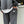 RADIALL - BIG WAFFLE -  STRAIGHT FIT EASY PANTS - STEEL GRAY