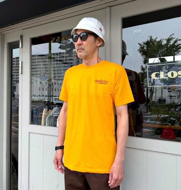 ANTIHERO -  THE BUCKY SS T-SHIRT - GOLD