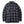 BLUCO - OMBRE CHECK FLANNEL SHIRT - BLACK