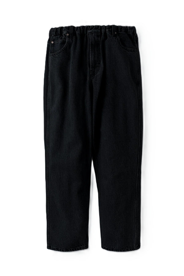 BLUCO - JAPAN DENIM EASY COWBOY PANTS - BLACK ONE WASH