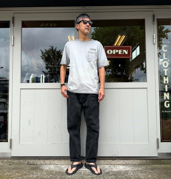 BLUCO - PIGMENT POCKET T-SHIRTS Ticket - GRAY