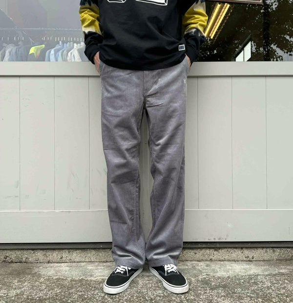 BLUCO - CORDUROY WORK PANTS - GRAY