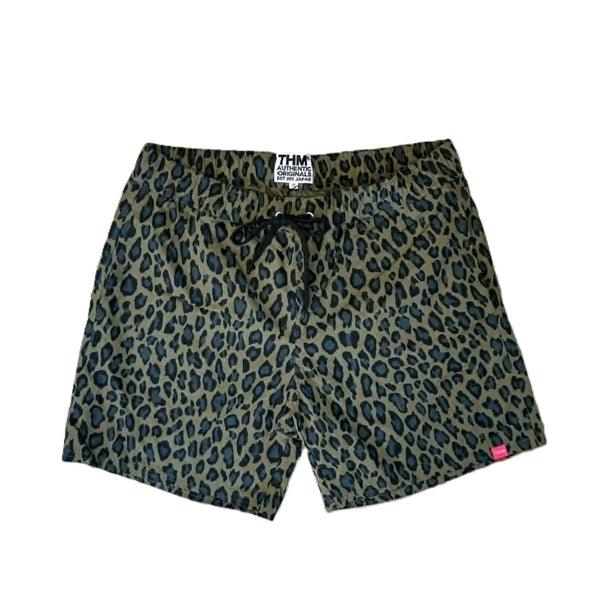 THE HARD MAN - LEOPARD SHORTS - KHAKI