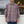 HOUSTON - PRINT FLANNEL O/C SHIRT - PURPLE