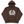 CYCLE ZOMBIES - SKULL LOGO  HOODIE - BROWN
