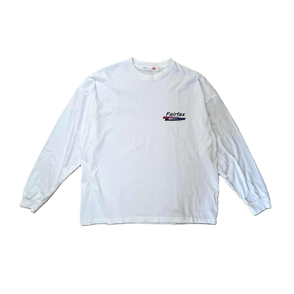 melple - PASADENA LONG SLEEVE (Fairfax) - WHITE
