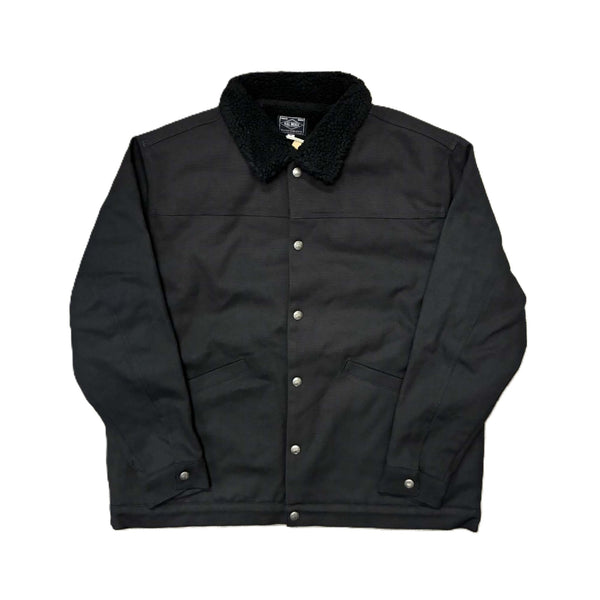 BIGMIKE - HEAVY DUCK BOA JACKET - BLACK