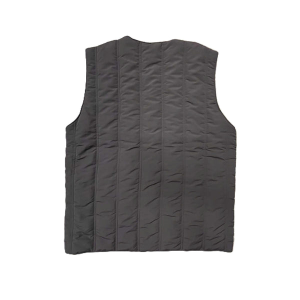 BIGMIKE - VERTICAL QUILTING VEST - CHARCOAL