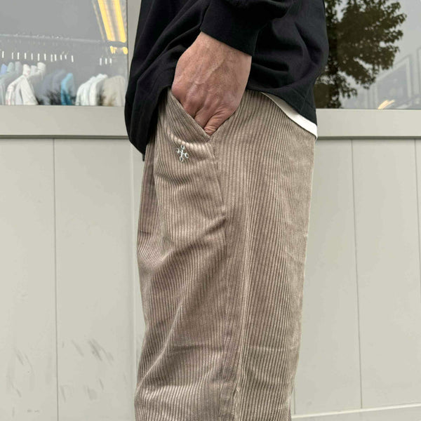 BLUCO - CORDUROY EASY WORK PANTS - GREIGE