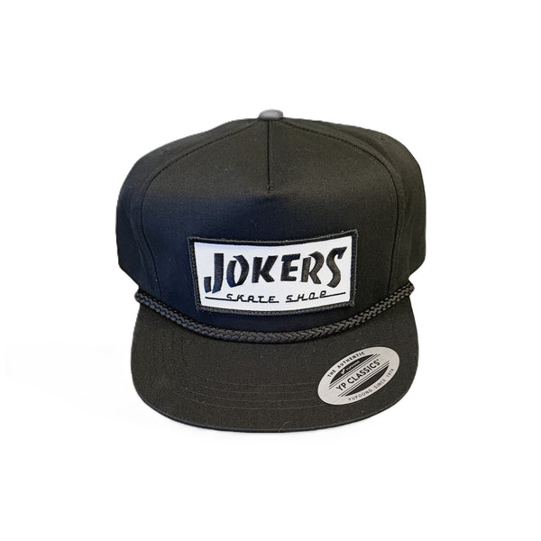 JOKERS'S SKATE SHOP - HOMETOWN ROPE CAP - BLACK